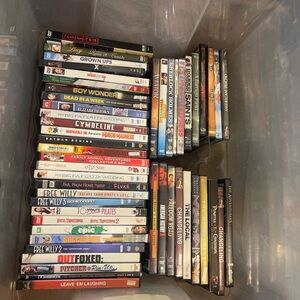 Large lot of mixed DVDs